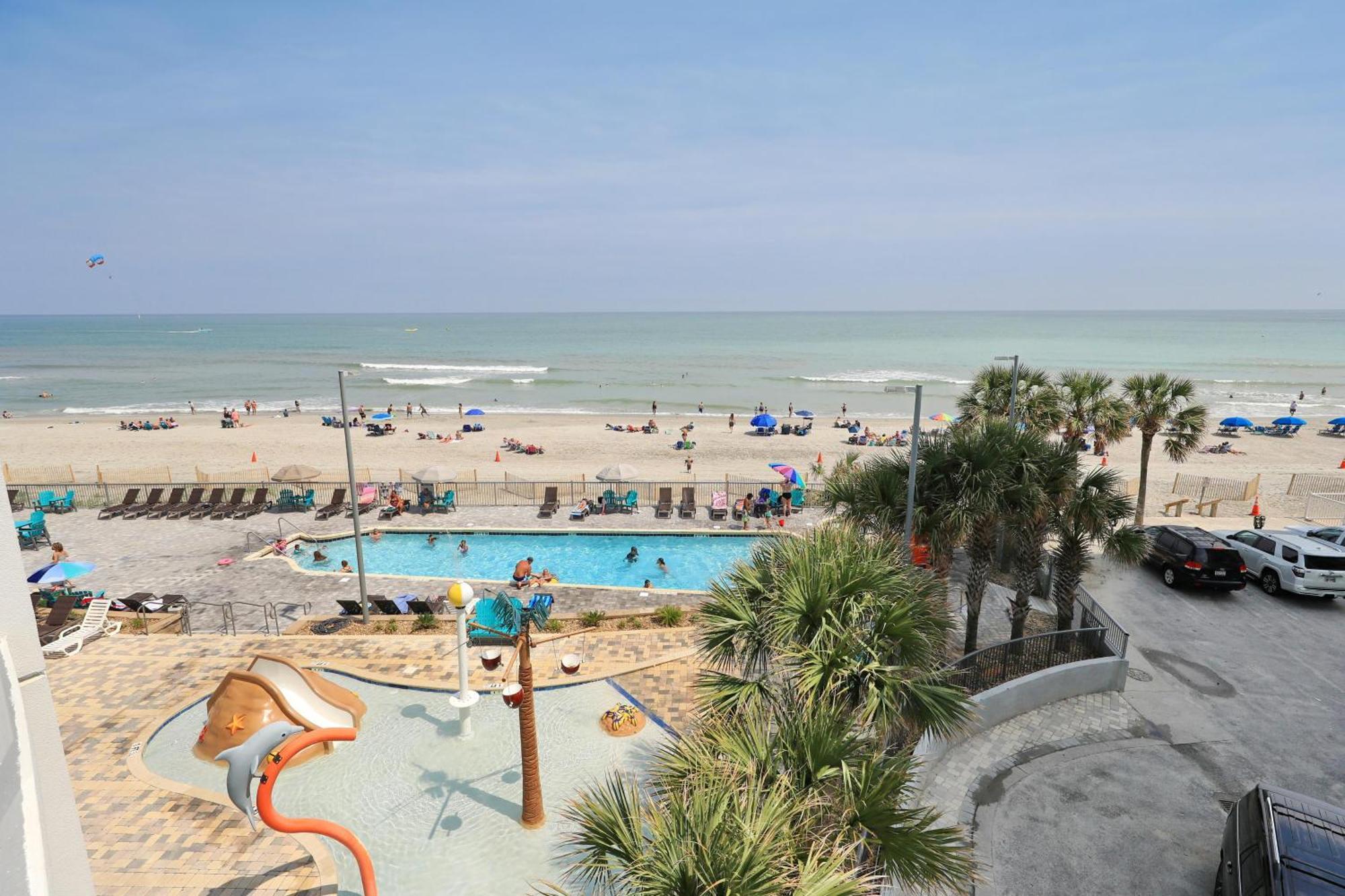 Willa 107 S Ocean Blvd, 0308 - Ocean Front Sleeps 6 Myrtle Beach Zewnętrze zdjęcie