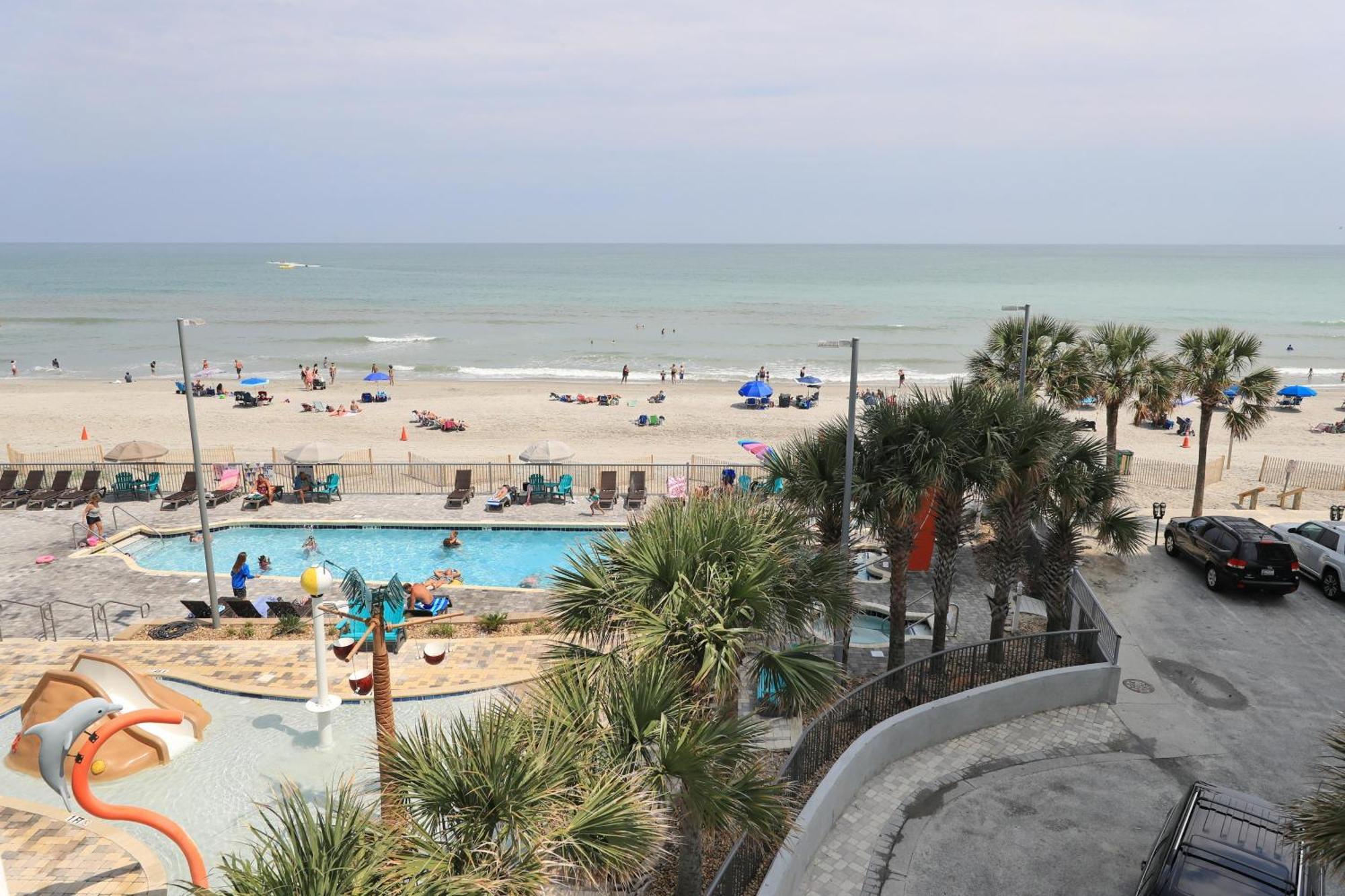 Willa 107 S Ocean Blvd, 0308 - Ocean Front Sleeps 6 Myrtle Beach Zewnętrze zdjęcie