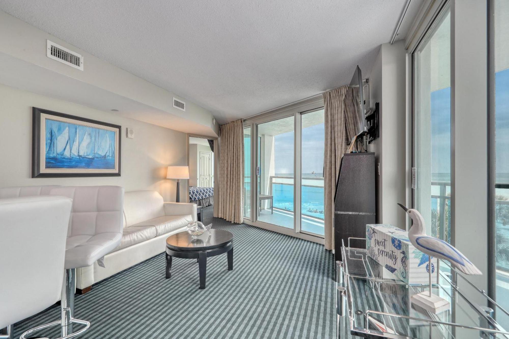 Willa 107 S Ocean Blvd, 0308 - Ocean Front Sleeps 6 Myrtle Beach Zewnętrze zdjęcie
