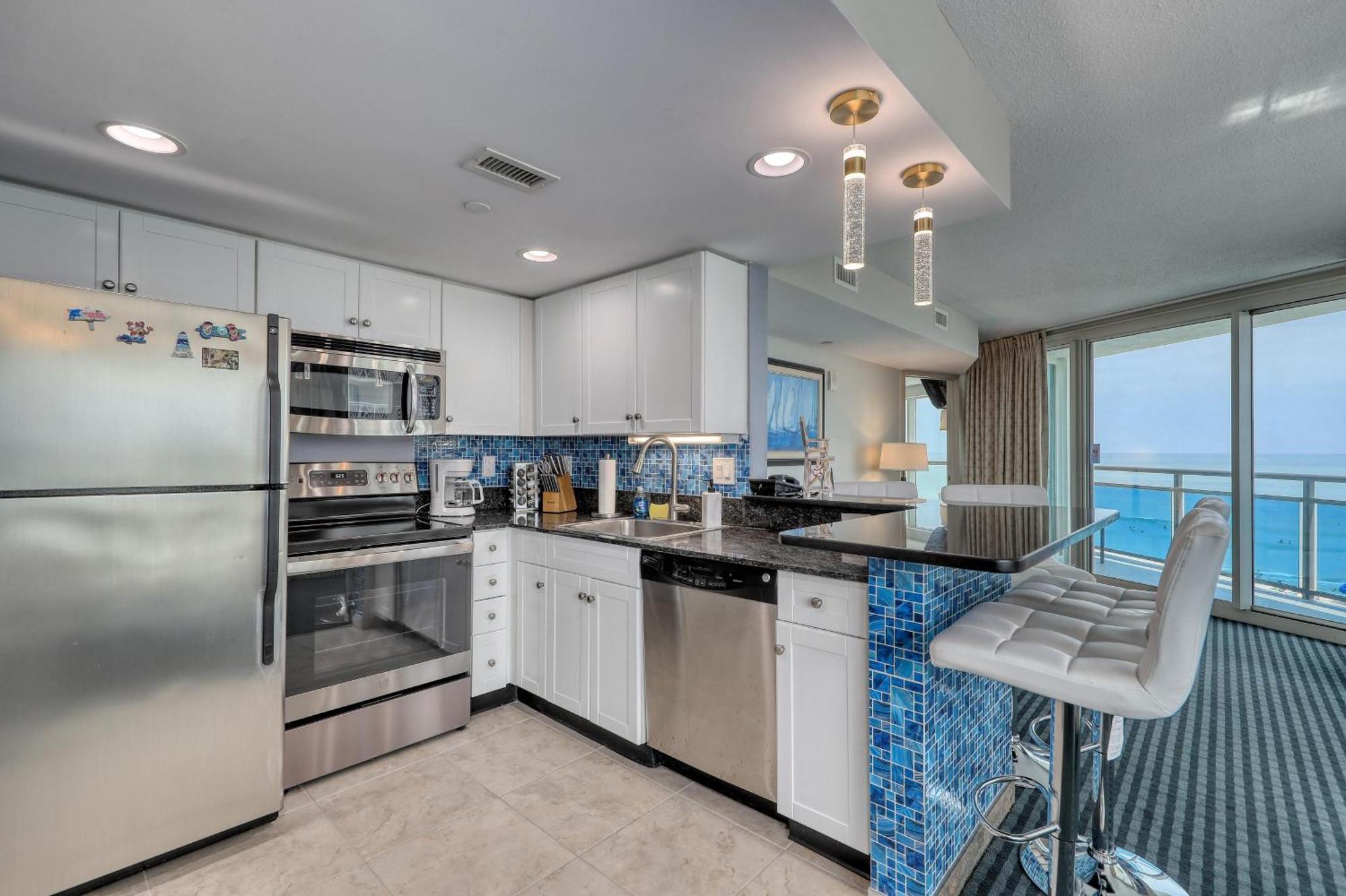 Willa 107 S Ocean Blvd, 0308 - Ocean Front Sleeps 6 Myrtle Beach Zewnętrze zdjęcie