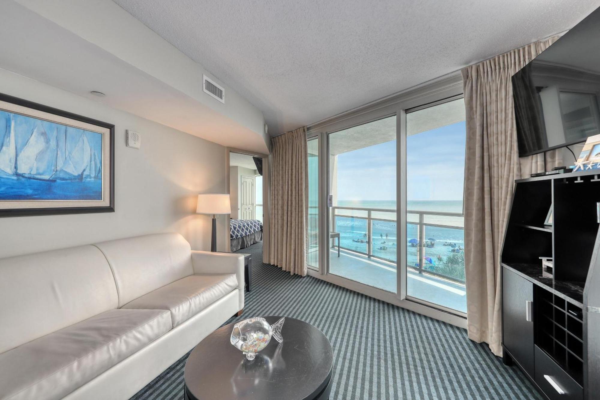 Willa 107 S Ocean Blvd, 0308 - Ocean Front Sleeps 6 Myrtle Beach Zewnętrze zdjęcie