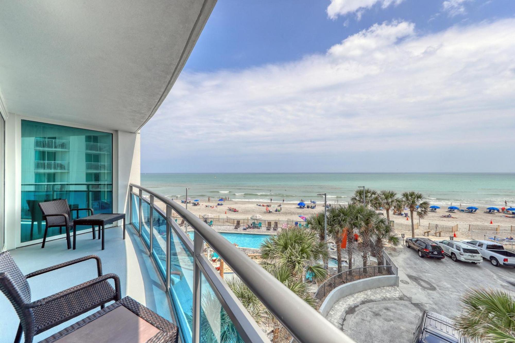Willa 107 S Ocean Blvd, 0308 - Ocean Front Sleeps 6 Myrtle Beach Zewnętrze zdjęcie