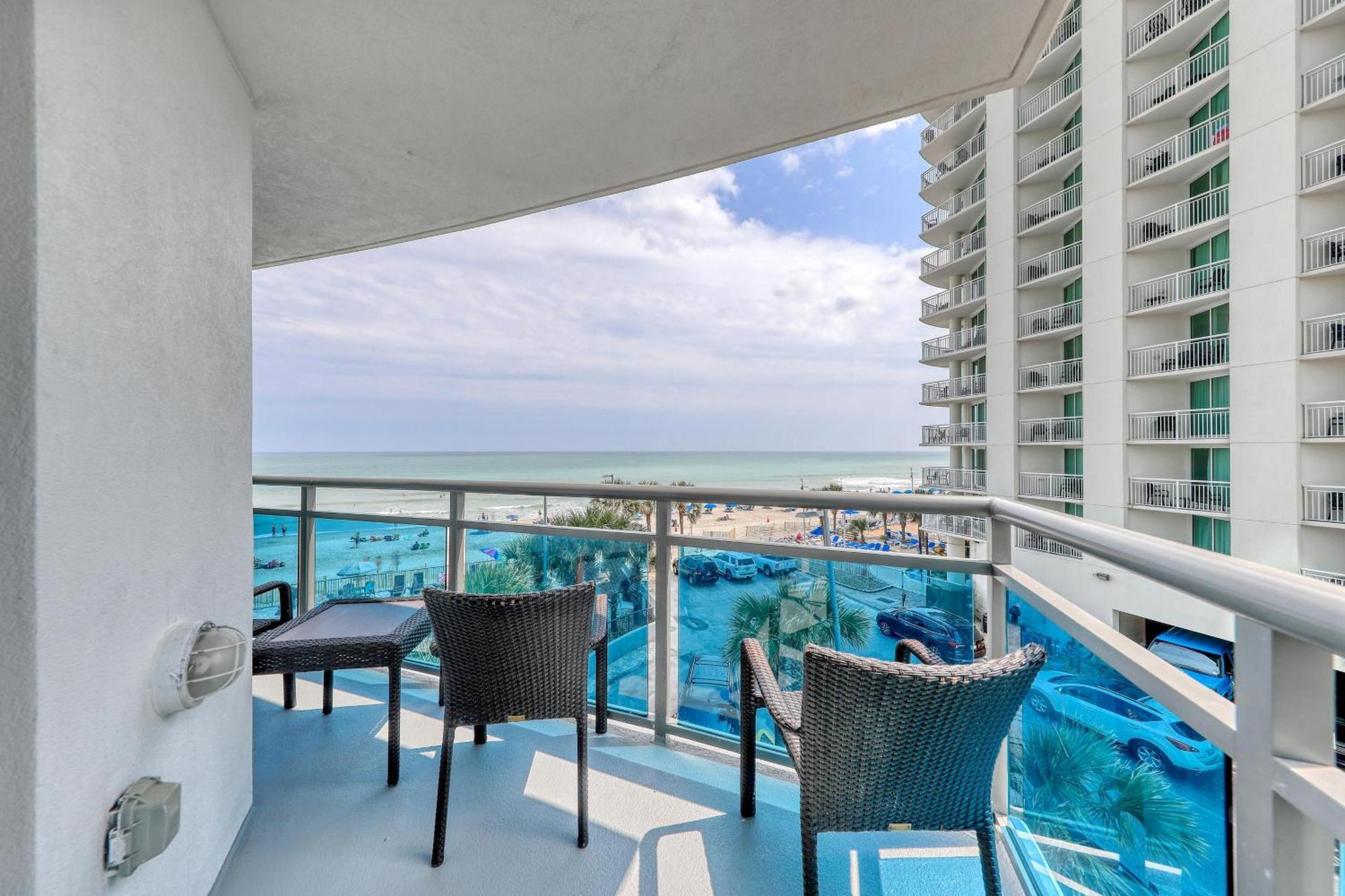 Willa 107 S Ocean Blvd, 0308 - Ocean Front Sleeps 6 Myrtle Beach Zewnętrze zdjęcie