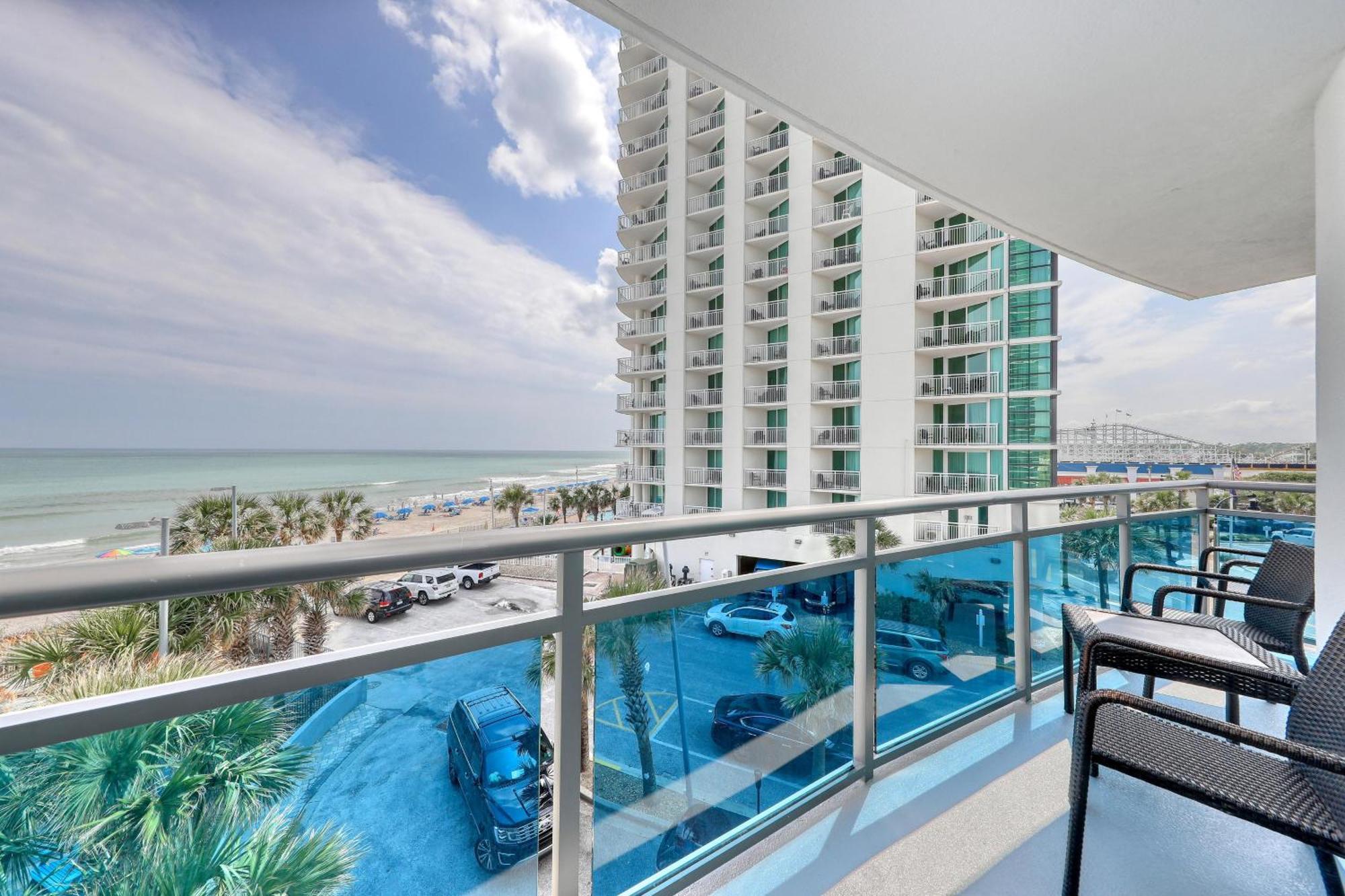 Willa 107 S Ocean Blvd, 0308 - Ocean Front Sleeps 6 Myrtle Beach Zewnętrze zdjęcie