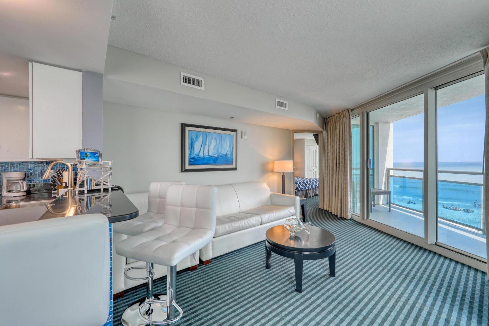 Willa 107 S Ocean Blvd, 0308 - Ocean Front Sleeps 6 Myrtle Beach Zewnętrze zdjęcie